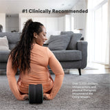Chirp Wheel+ Foam Roller for Back Pain Relief, Muscle Therapy, and Deep Tissue Massage 3-Pack