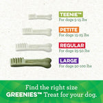 GREENIES Original Regular Natural Dog Dental Care Chews Oral Health Dog Treats, 36 count (Pack of 1) Chicken 36 Count (Pack of 1)