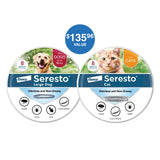 Seresto Large Dog Vet-Recommended Flea & Tick Treatment & Prevention Collar for Dogs Over 18 lbs. | 8 Months Protection 1 Pack Large Dog Only