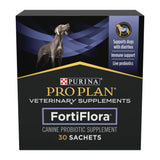 Purina Fortiflora Probiotics for Dogs, Pro Plan Veterinary Supplements Powder Probiotic Dog Supplement ,30 Count (Pack of 1) Powder Sachets 30 Count (Pack of 1)