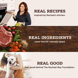 Rachael Ray Nutrish Premium Natural Dry Dog Food, Real Beef, Pea, & Brown Rice Recipe, 40 Pound Bag (Packaging May Vary) Dry Food Beef, Pea & Brown Rice 40 Pound (Pack of 1)