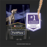 Purina Fortiflora Probiotics for Dogs, Pro Plan Veterinary Supplements Powder Probiotic Dog Supplement ,30 Count (Pack of 1) Powder Sachets 30 Count (Pack of 1)