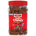 Milk-Bone Soft & Chewy Dog Treats, Beef & Filet Mignon Recipe, 25 Ounce Original 25 Ounce (Pack of 1)