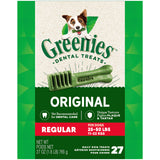 GREENIES Original Regular Natural Dog Dental Care Chews Oral Health Dog Treats, 36 count (Pack of 1) Chicken 36 Count (Pack of 1)