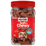 Milk-Bone Soft & Chewy Dog Treats, Beef & Filet Mignon Recipe, 25 Ounce Original 25 Ounce (Pack of 1)