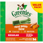 GREENIES Original Regular Natural Dog Dental Care Chews Oral Health Dog Treats, 36 count (Pack of 1) Chicken 36 Count (Pack of 1)