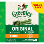 GREENIES Original Regular Natural Dog Dental Care Chews Oral Health Dog Treats, 36 count (Pack of 1) Chicken 36 Count (Pack of 1)